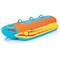 Costway 3-Person Inflatable Banana Boat with Boating & Water Sports 3 EVA-padded Seats